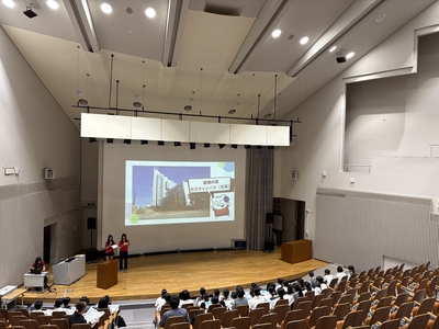 福岡海星女学院高校1・2年生が北方キャンパスに来てくださいました!